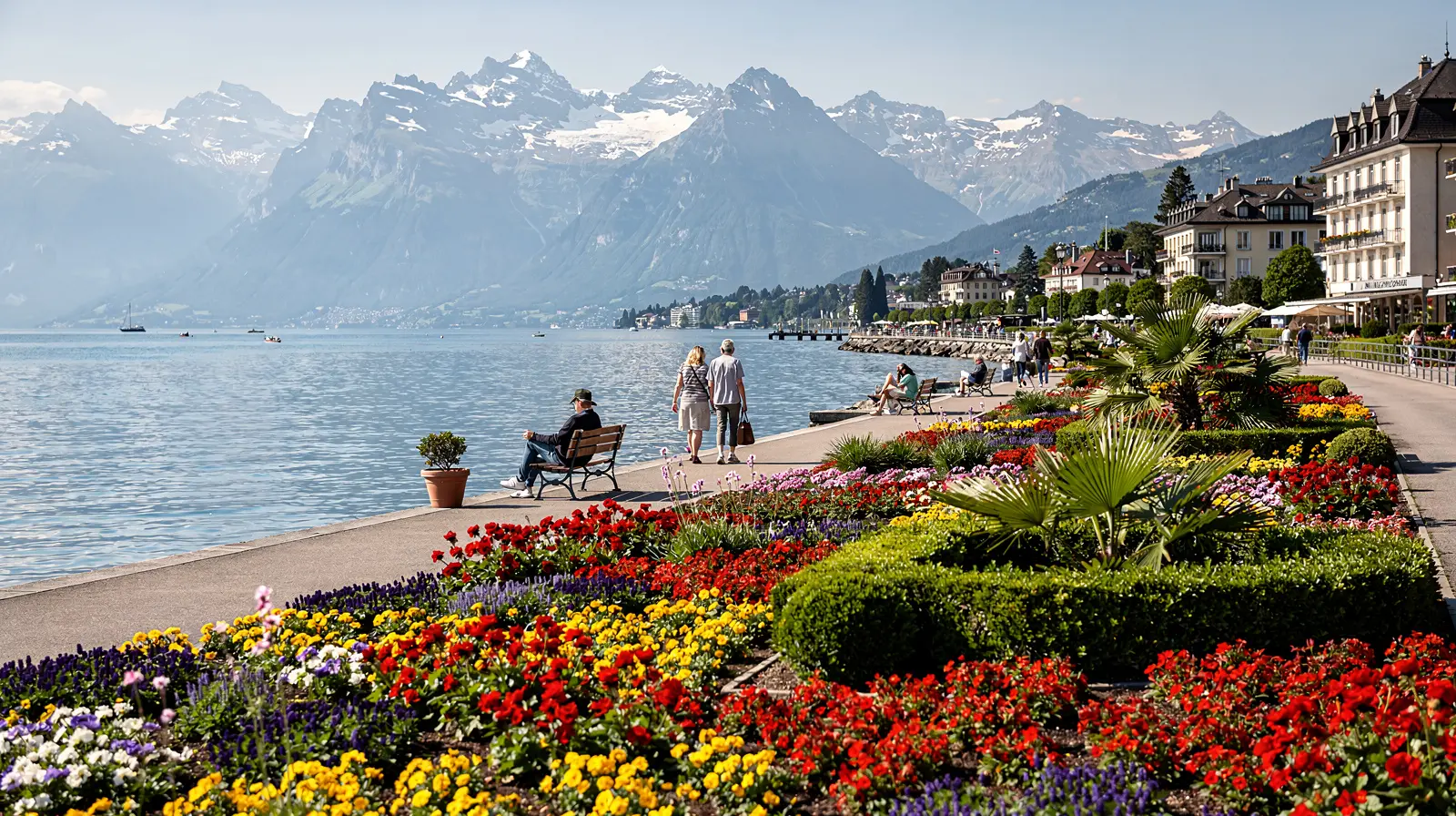 Relocation to Montreux and the Vaud Riviera