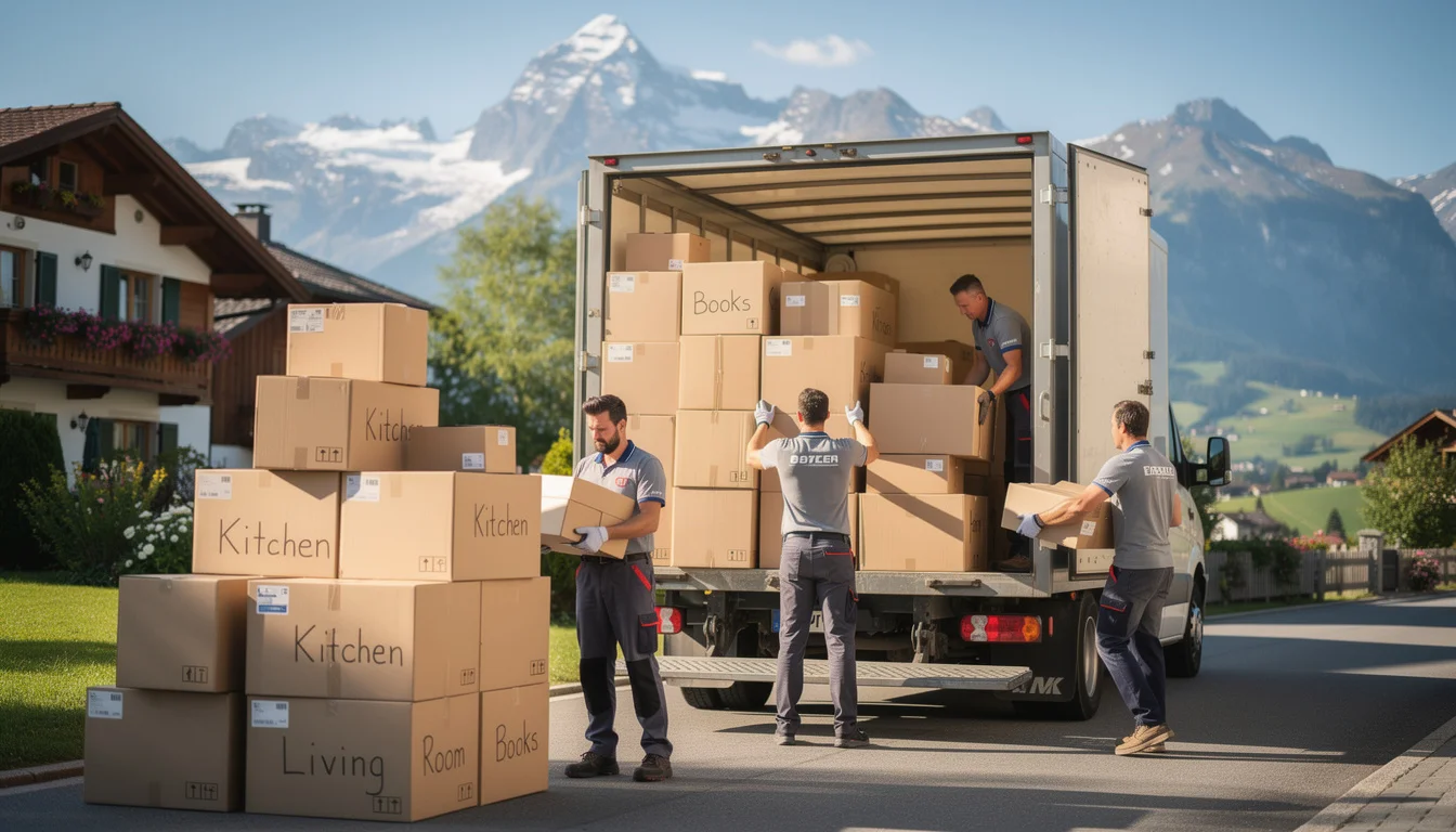 Déménagement international vers la Suisse