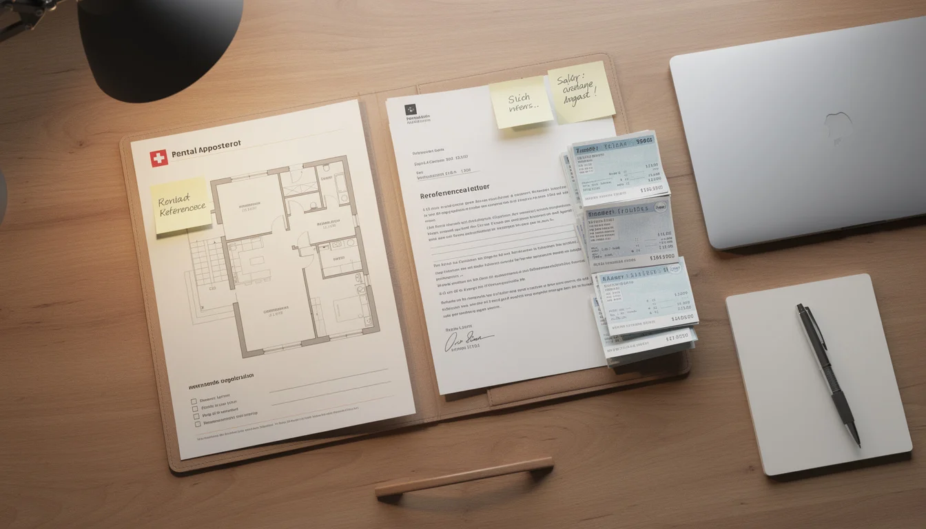 Comment préparer un dossier de location en Suisse