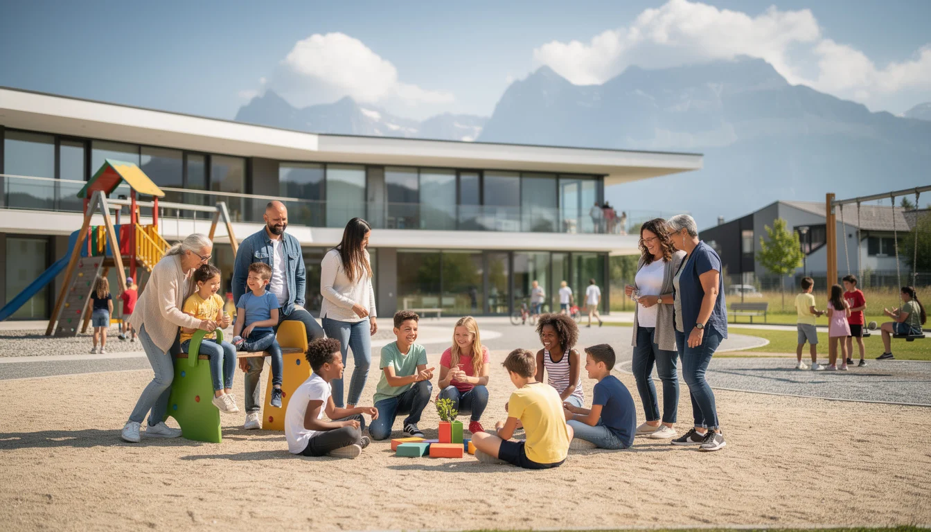 Écoles et crèches en Suisse