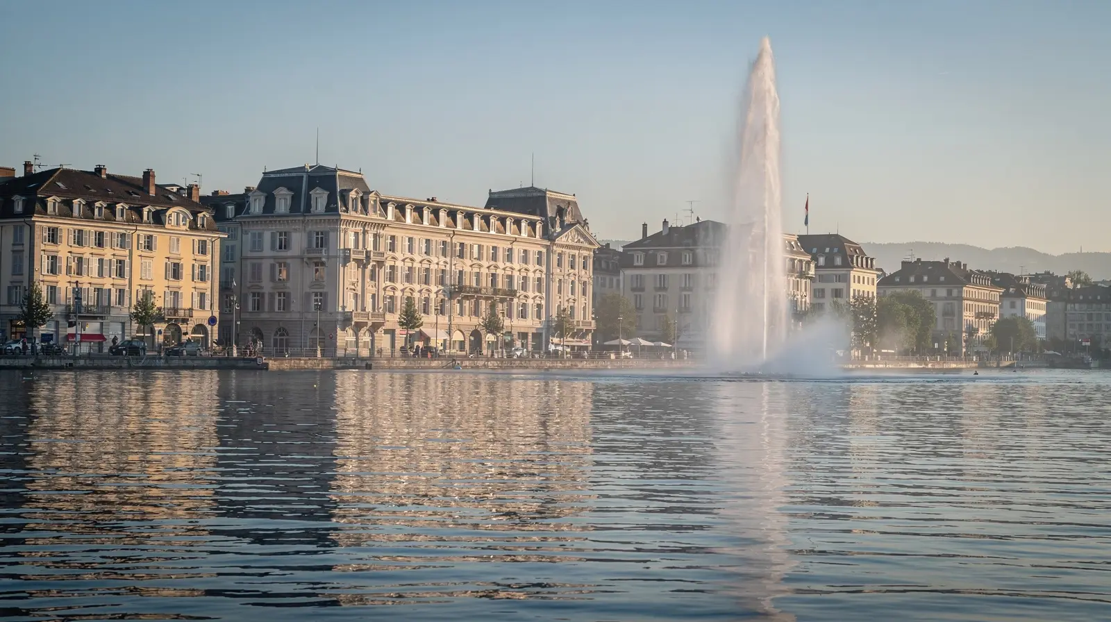 International organisation arrival in Geneva